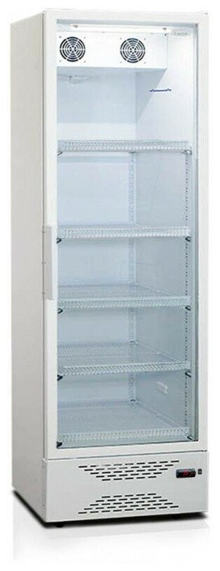 Холодильная витрина Бирюса Б-460DNQ белый (однокамерный)