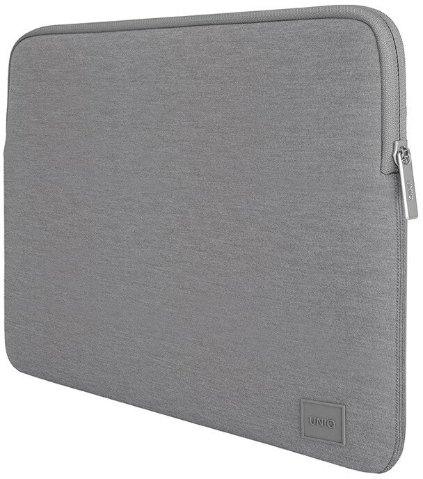 Водостойкая неопреновая папка Uniq Cyprus Laptop Sleeve для ноутбуков 14', цвет серый (Marl Grey)