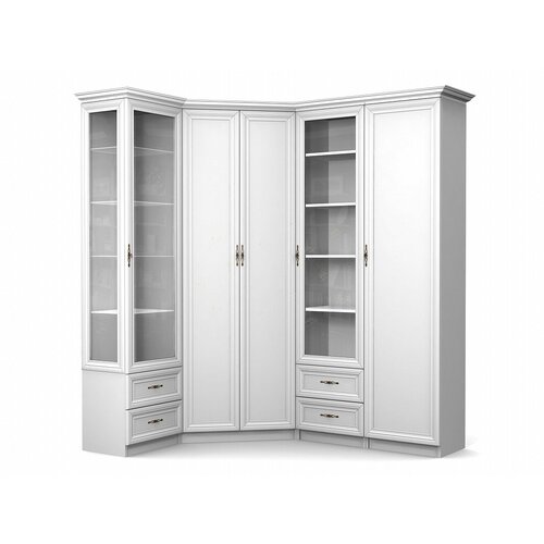 Книжный шкаф Даниэль - 7 фабрика «Мебель Лэнд 24» ШxГxВ 180x40x200