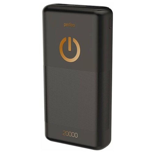 Внешний аккумулятор Power Bank 20000 мАч Perfeo PF_B4298 черный 201000₽