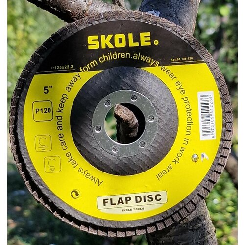 Круг лепестковый торцевой 1252223мм 10шт Зерно 120 Скол 1852₽