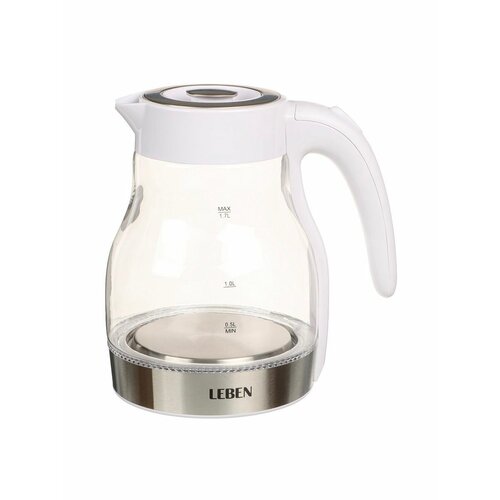 Чайник Leben 291-089 белый 165500₽