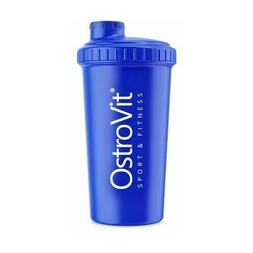 фото Шейкер синий ostrovit shaker 700 мл blue с сеткой