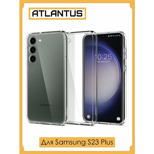 Силиконовый чехол для Samsung S23 Plus samsung galaxy s23 plus s23 чёрный чехол бампер для самсунг галакси с23 плюс накладка гелакси s с 23