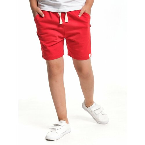Шорты спортивные Mini Maxi, размер 122, красный шорты mini maxi размер 122 красный