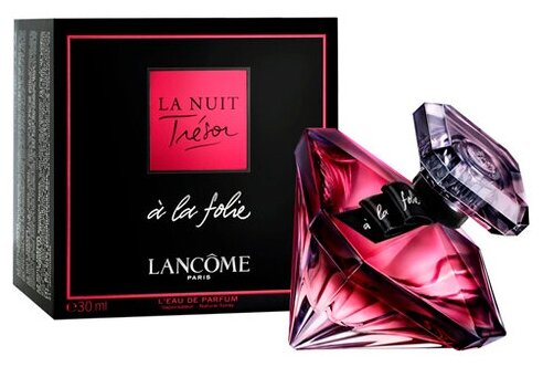 Женская парфюмерная вода La Nuit Tresora La Folie от Lancome объемом 75 мл