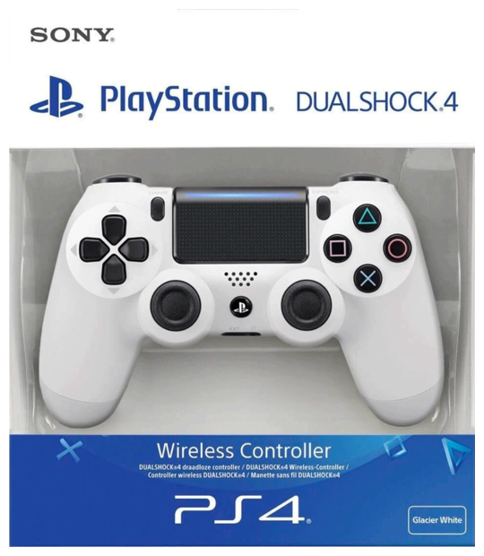 Геймпад Sony DualShock 4 v2 (CUH-ZCT2E) «Белый цвет»