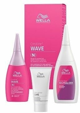 WELLA Creatine+ Wave Набор для формирования локонов и волн для нормальных волос, от тонких до труднозавиваемых