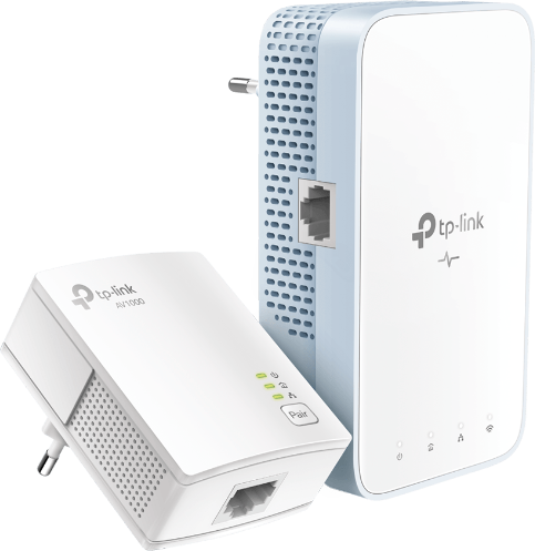 TP-Link Powerline-адаптер TP-Link TL-WPA7517 KIT 1 порт 1Гбит/сек. + WiFi 433+300Мбит/сек. (ret)