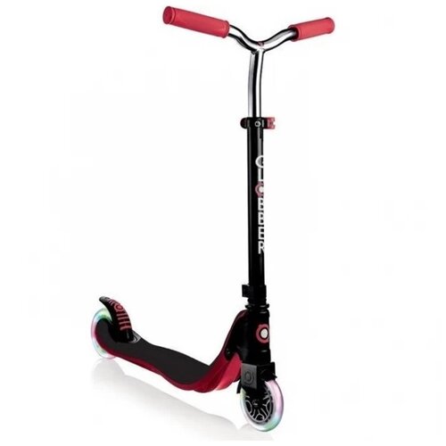 фото Самокат globber flow 125 lights (свет. колеса) (2021) (черный)