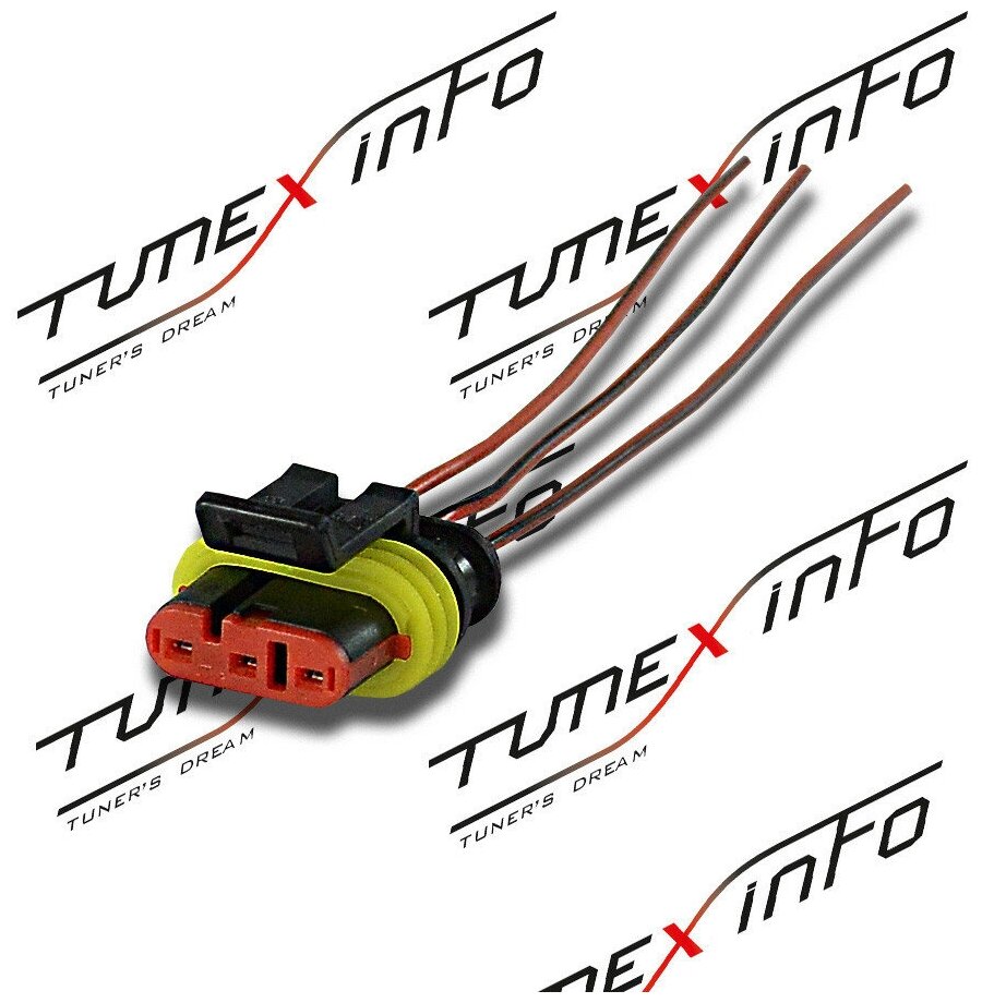 фото Разъем Евро 3х контактный герметичный мама, Cargen AX365