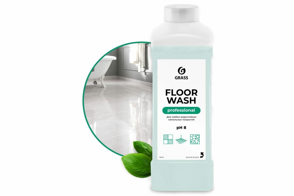 "Floor wash" 1л Нейтральное средство для мытья пола - фотография № 18