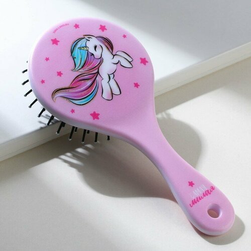 Массажная расческа круглая Единорог 165х8 см 518₽