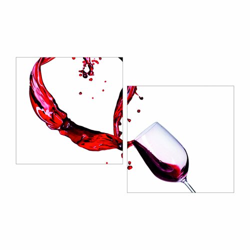 Модульная картина Брызги вина Размер57х79см 38х3838х38 1554₽