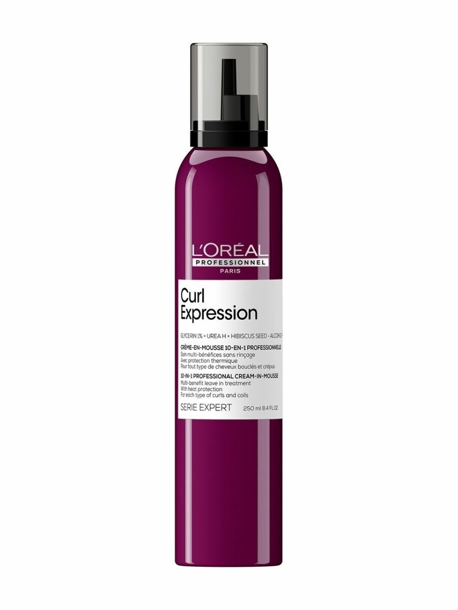 Loreal Curl Expression - Пена для волос 10 в 1, 250 мл