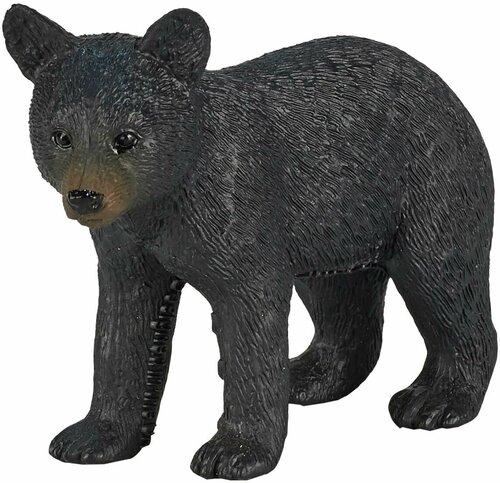Фигурка-игрушка Американский черный медвежонок, AMW2119, KONIK