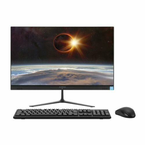 Моноблок SunWind Action AiO 23i, 23.8", Intel Celeron N4020, 4ГБ, 256ГБ SSD, Intel UHD Graphics 600, Windows 11 Professional, черный [um23cn-4cxw01]