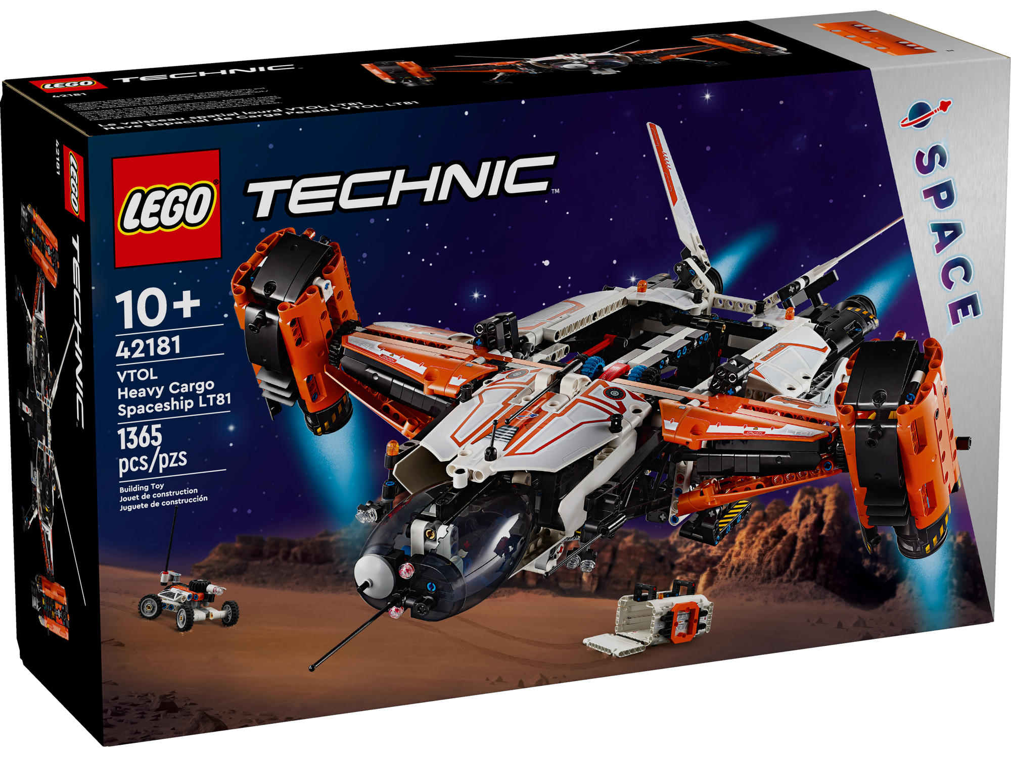 Конструктор Lego ® Technic™ 42181 Тяжелый грузовой космический корабль VTOL LT81