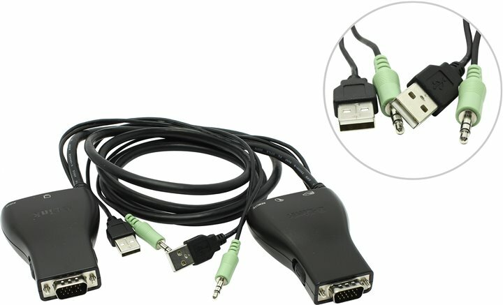 KVM-переключатель D-Link KVM-221