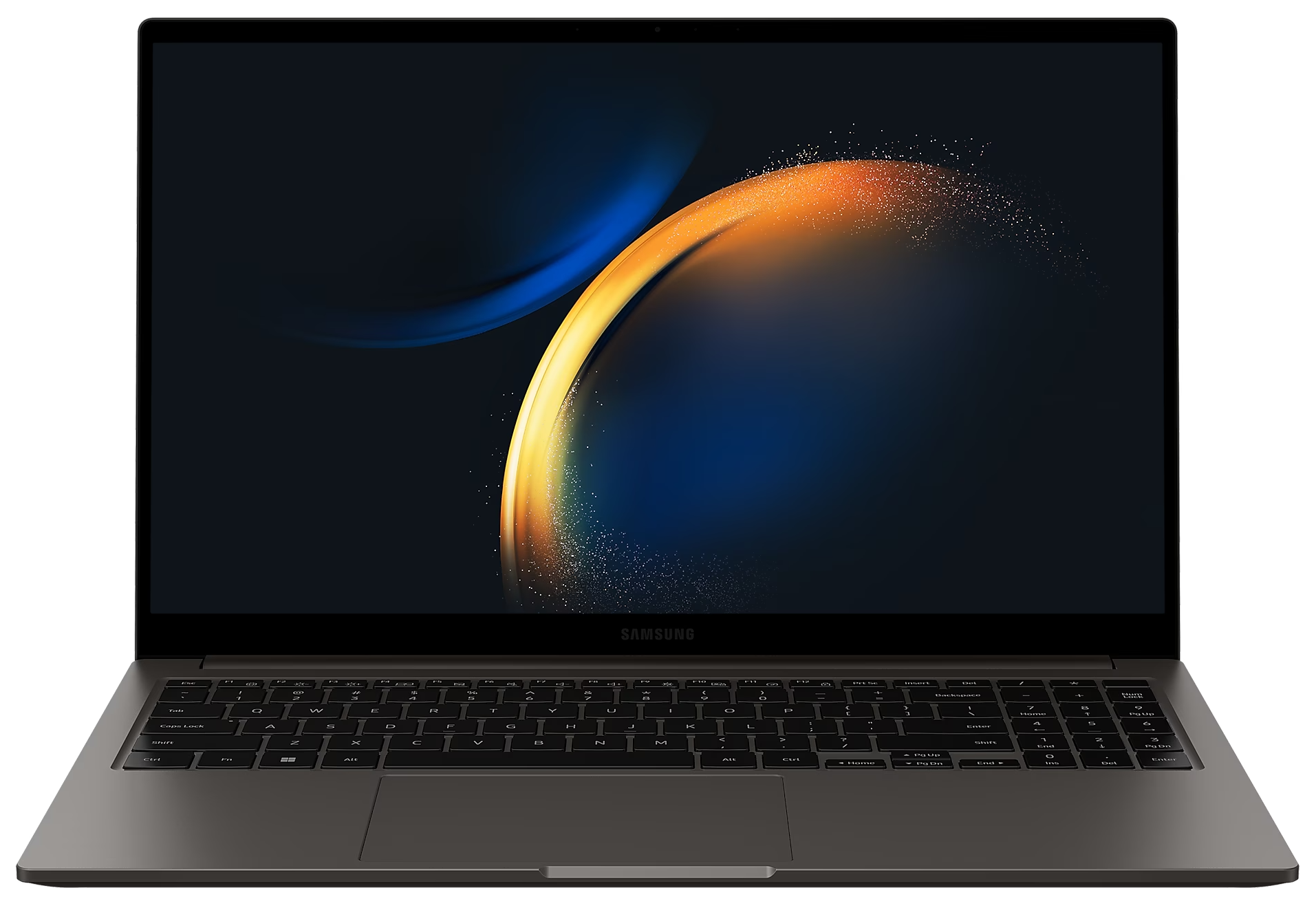 Ноутбук Samsung Galaxy Book 3 NP750 Graphite (английская раскладка) NP750XFG-KA2IN (15.6", Core i5 1335U, 16Gb/ SSD 512Gb, Iris Xe Graphics) Графит - фото №1