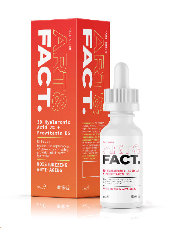 Art&Fact Сыворотка с гиалуроновой кислотой 3D Hyaluronic Acid 2% + Provitamin B5, 30 мл (Art&Fact, ) - фото №16