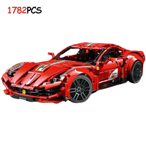 фото Конструктор ferrari техник набор деталей, спортивная машина 1728 деталей toys