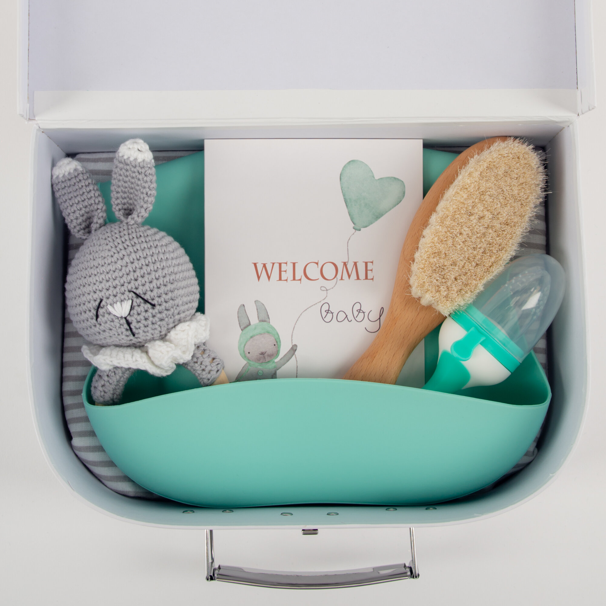 Подарочный набор для новорожденного Ange L`AME / Подарок на день рождения малыша / Набор в роддом / Комплект на выписку новорожденного