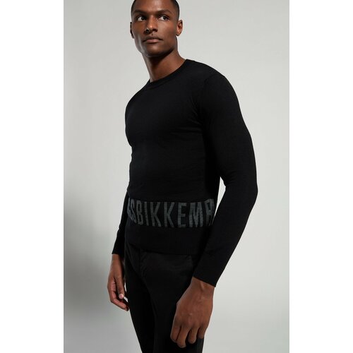 Джемпер BIKKEMBERGS, размер XXL, черный