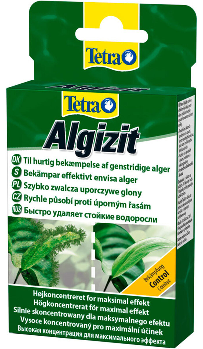TETRA ALGIZIT – Тетра средство для борьбы с водорослями быстрого действия (10 таблеток) (1 шт)