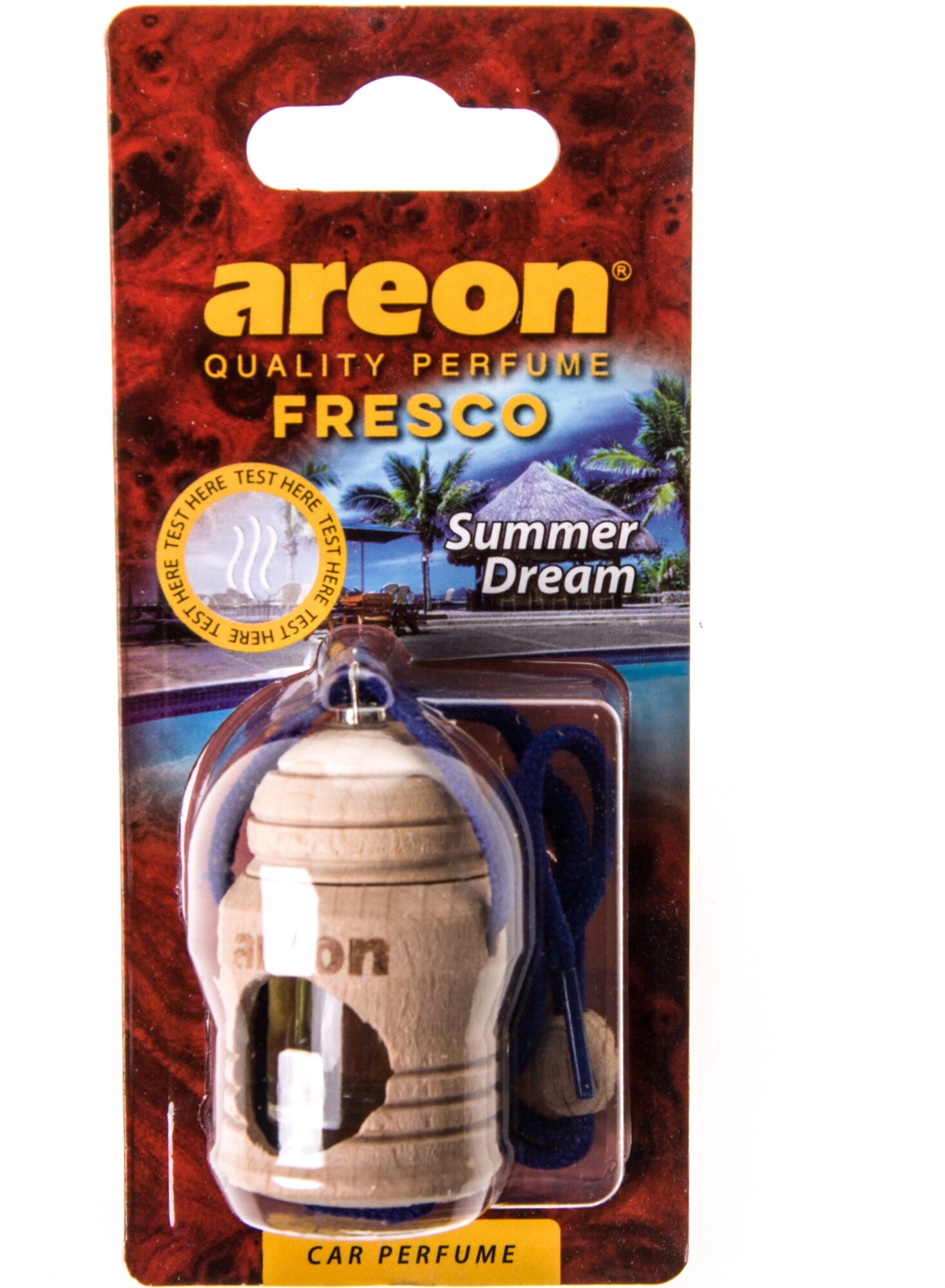 Areon Ароматизатор подвесной FRESCO Summer Dream / Летняя мечта