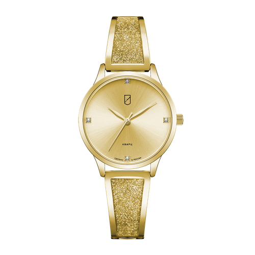 Наручные часы УЧЗ 3025B-5, золотой наручные часы учз 3025b 1 серебряный золотой