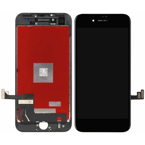 Дисплей для iPhone 8 Plus тачскрин черный с рамкой Full LCD OEM