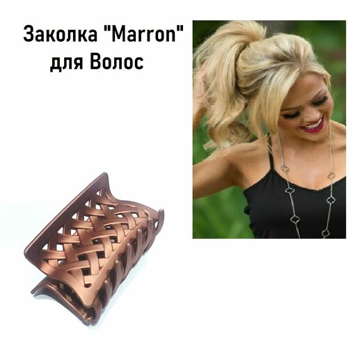 Заколка Marron  для волос