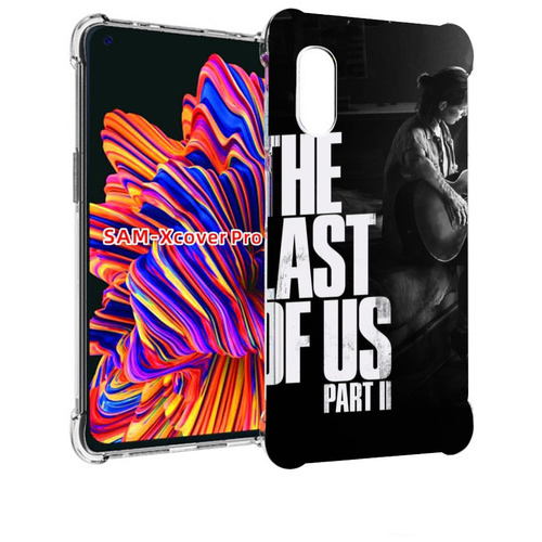 Чехол MyPads The Last of Us Part II Элли для Samsung Galaxy Xcover Pro 1 задняя-панель-накладка-бампер