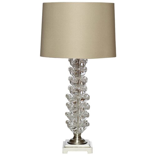 Лампа настольная плафон св-коричневый Гарда Декор Высота: 78 см