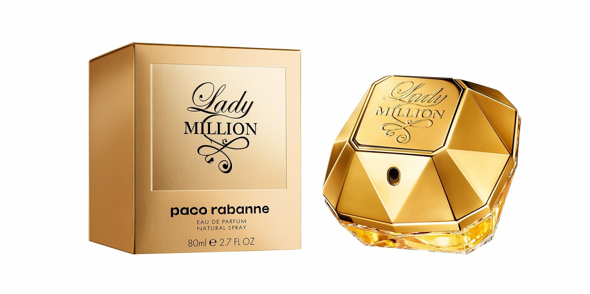 Парфюмерная вода Paco Rabanne Lady Million 80