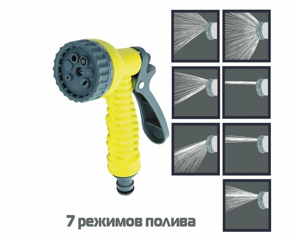 Пистолет-разбрызгиватель 160-127, для полива INBLOOM, 2шт - фотография № 5