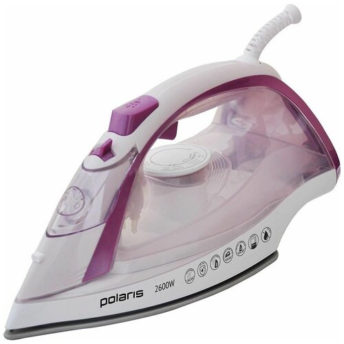 Утюг POLARIS PIR 2668AK черно-фиолетовый 2600 Вт керамич подошваавтоотключение 565000₽
