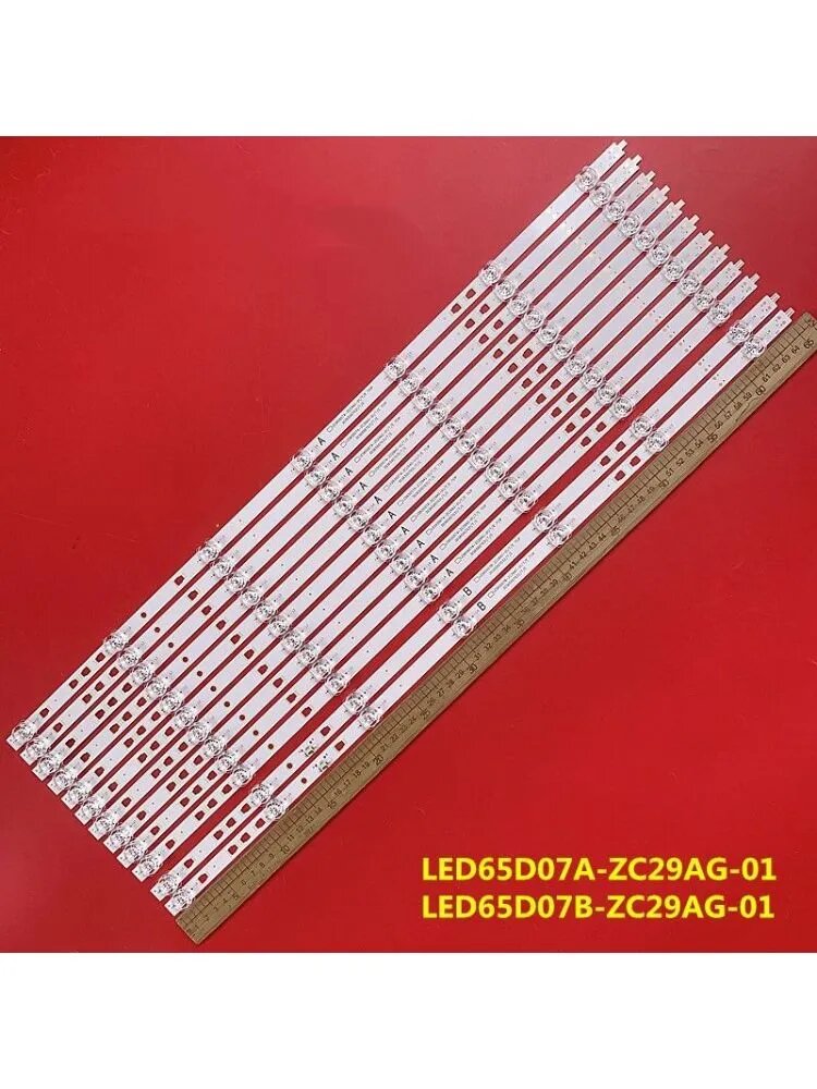 Led подсветка LED65D07A-ZC29AG-01E для LЕ65К6500U LE65U6500U. LED65D07B-ZC29AG-01E
