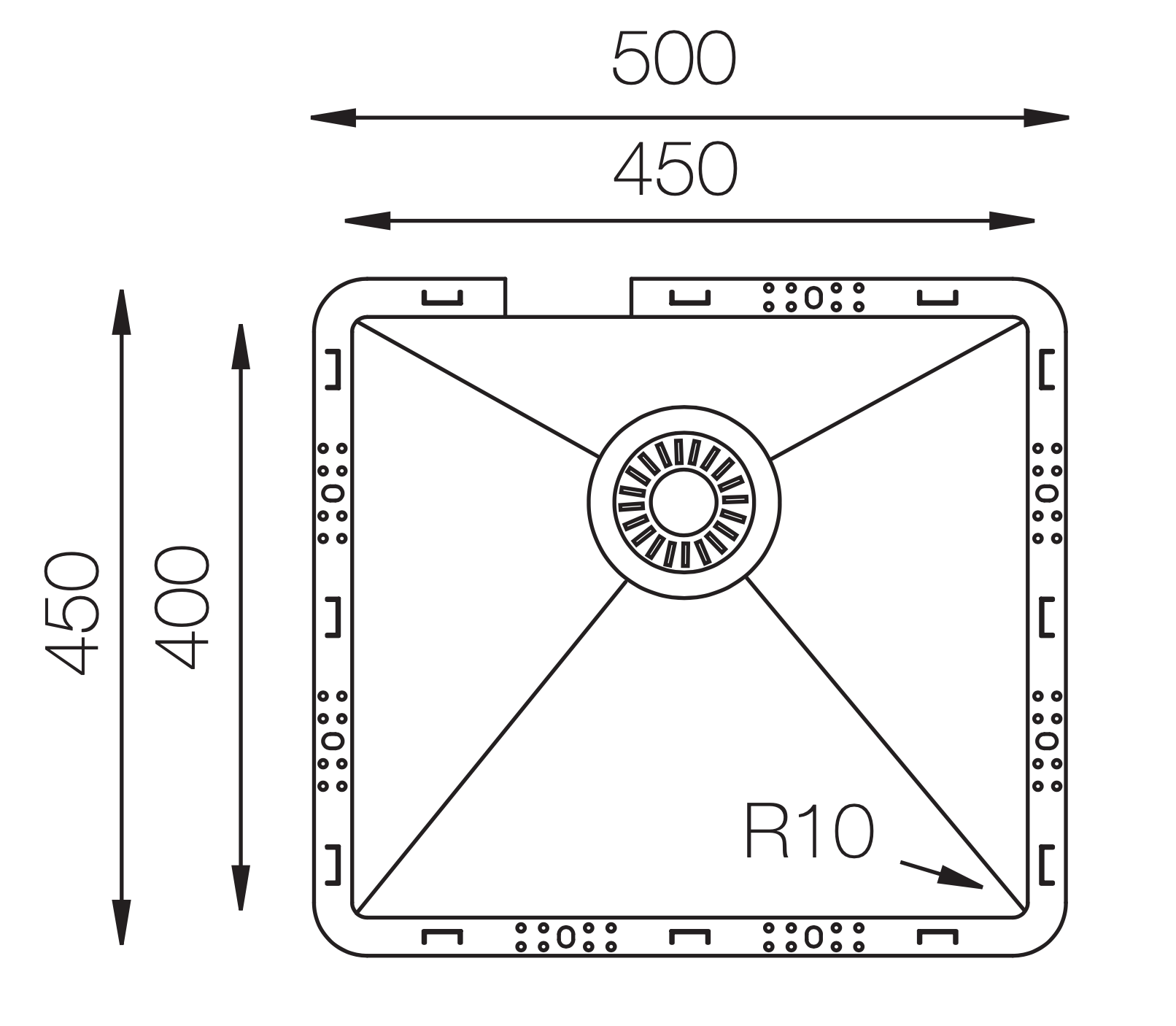 Кухонная мойка TopZero TZ RS451 - фотография № 7