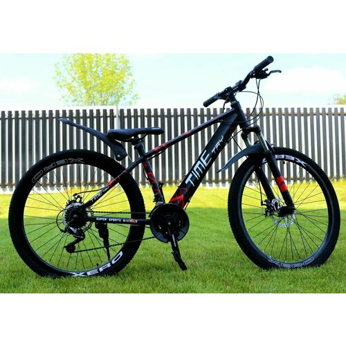 Велосипед горный подростковый Richiesto ТT10221s 26 Спортивный Подростковый Для активного отдыха черно-красный 2245000₽