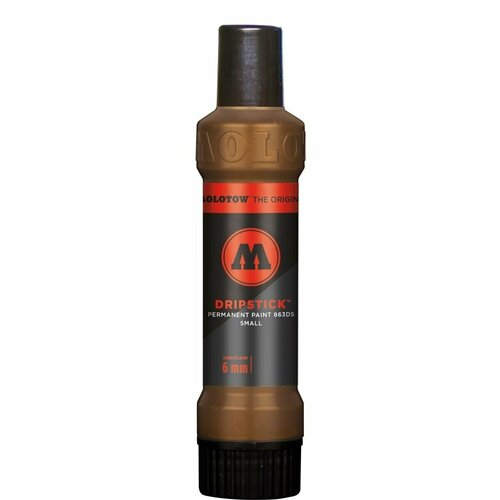 Маркер сквизер Molotow Dripstick Permanent Paint 863DS 863007 золото 6 мм 30 мл