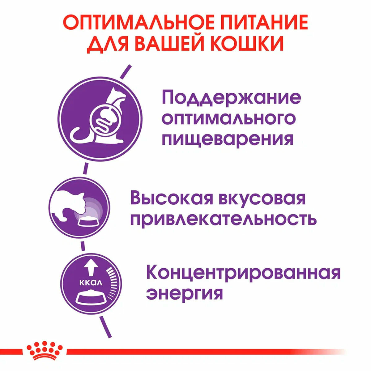 ROYAL CANIN SENSIBLE 33 для взрослых кошек при аллергии (2 кг) - фотография № 3