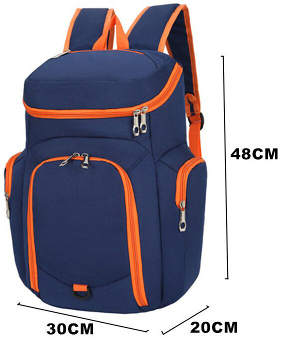 Рюкзак для мяча HXBP2303-36 blue-orange