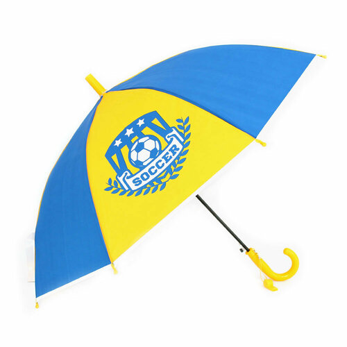 Зонт Real STar Umbrella, полуавтомат, голубой, желтый