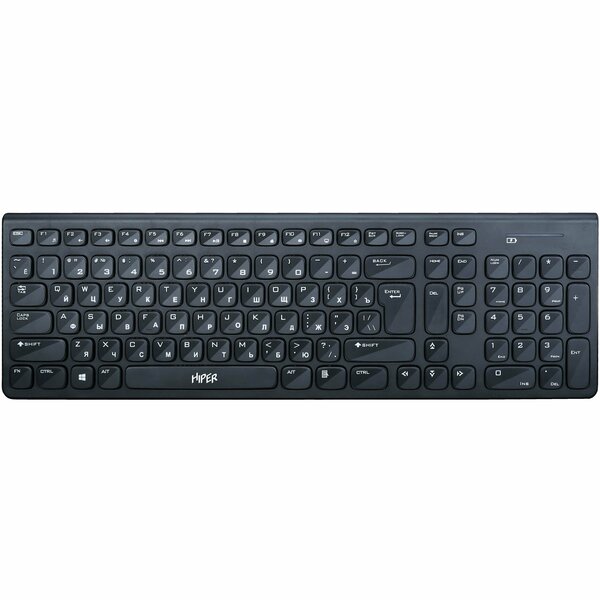 HIPER WIRELESS KEYBOARD HOKW-111, black