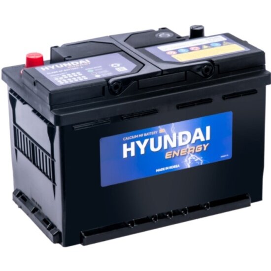 Аккумулятор HYUNDAI Energy 57540 278х175х190 обратная полярность 78 Ач