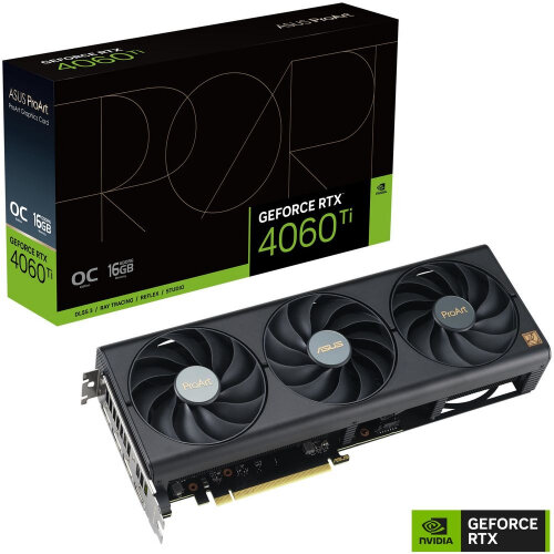 Видеокарта Asus GeForce RTX 4060 Ti PROART OC 16G