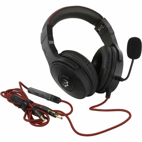 Наушники с микрофоном SVEN AP-U1001MV с регулятором громкости шнур 22м USB 568000₽