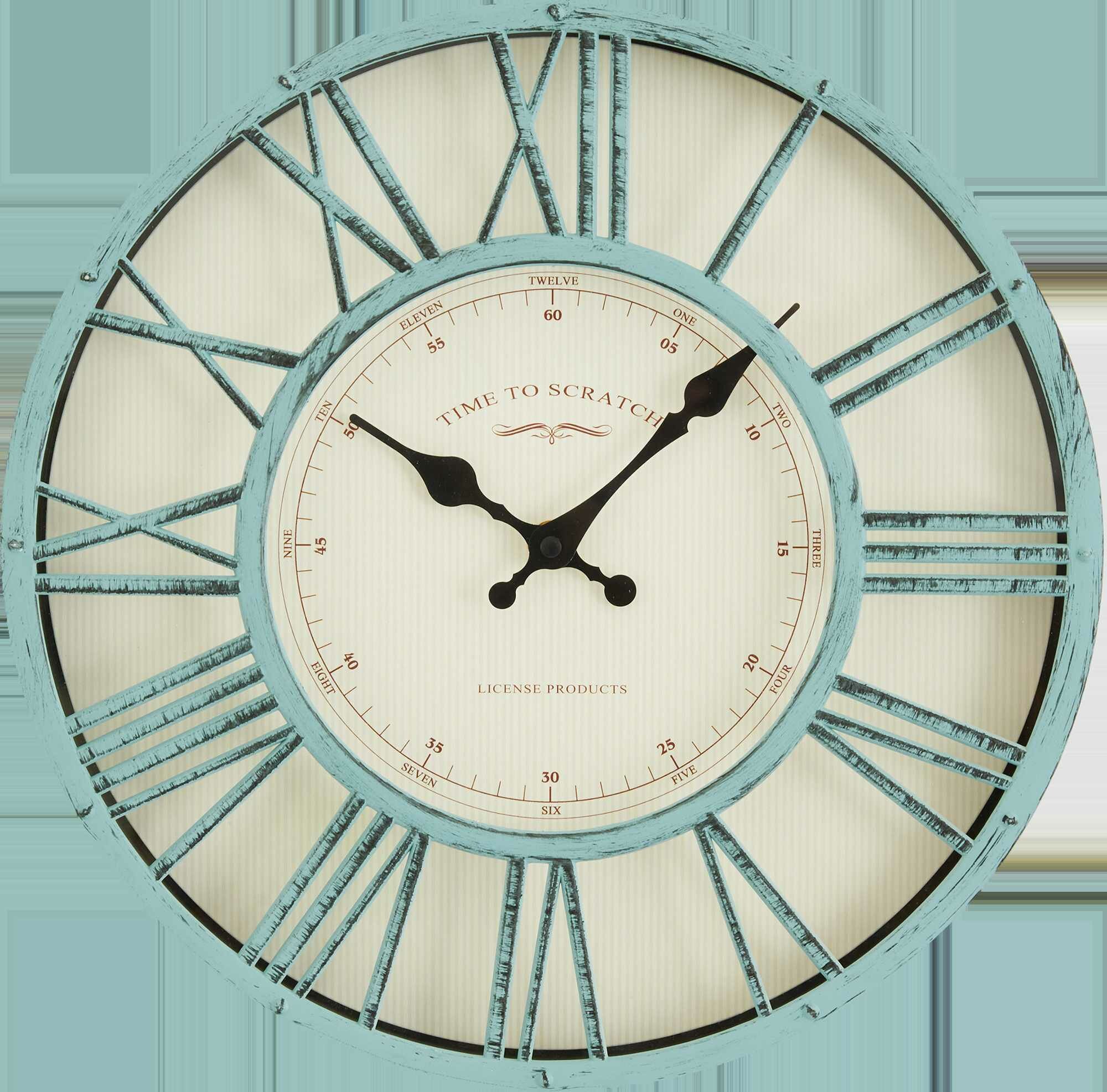 Часы настенные Dream River DMR круглые ?30.4 см цвет голубой